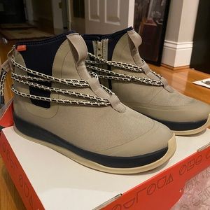 Skye Footwear Sneaker Boot in Oyster White